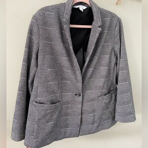 Women’s Old Navy Houndstooth Fall Relaxed Fit Blazer